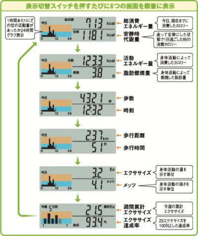 カロリズム AM-120 活動量計