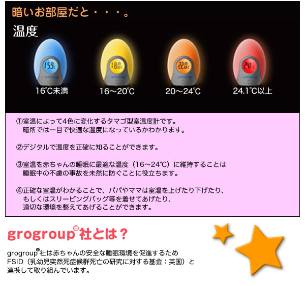 温度計　グロバッグエッグ